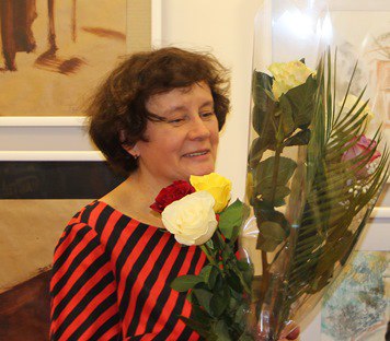 Встреча с Татьяной Беглюк и мастер-класс "Пишем цветы".