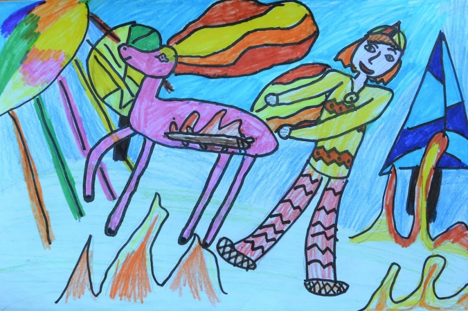 Международная выставка детского рисунка «Калевала объединяет»