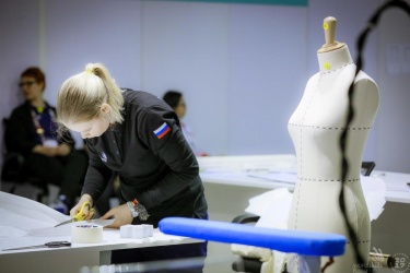 Тренировка национальной сборной России по компетенции «Технологии моды»