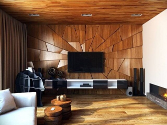 Редизайн дома: новые возможности оформления стен деревянными панелями