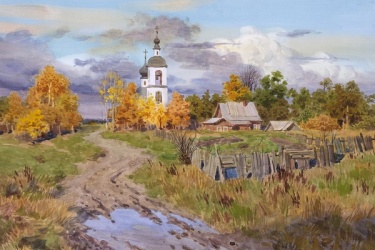 Благотворительная выставка картин С.Н. Андрияки и др. российских художников