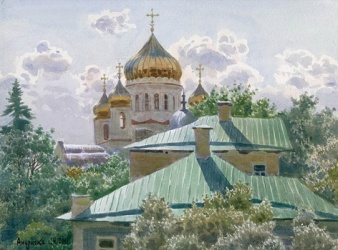 Выставка Академии акварели и изящных искусств Сергея Андрияки