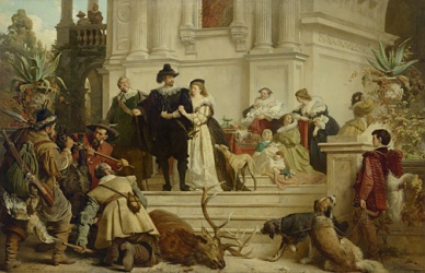 Немецкая и австрийская живопись XIX века из особняка барона А.Л. Штиглица