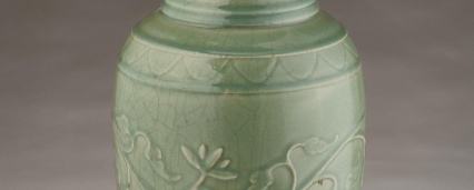 Школа любителей декупажа - декорирование вазы в китайском стиле