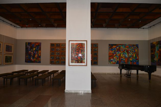 Выставка памяти художника А. С. Попова «Пространство белого холста уводит вдаль...»
